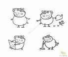 猪爸爸简笔画怎么画